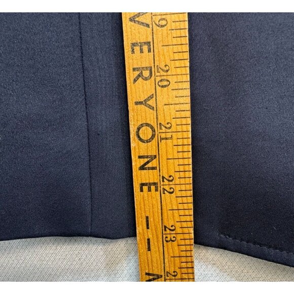 Ann Taylor Womens Blazer Size 0 Dark Navy Preppy Office Wear - Picture 5 of 9